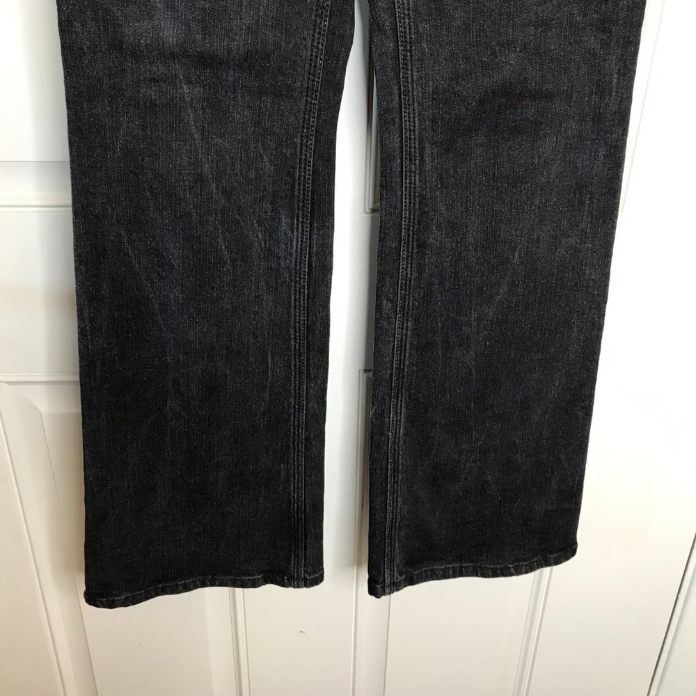CAbi #204R Womens Black Fade Flap Pocket Bootcut Jeans ~ Size 4 - Picture 3 of 6